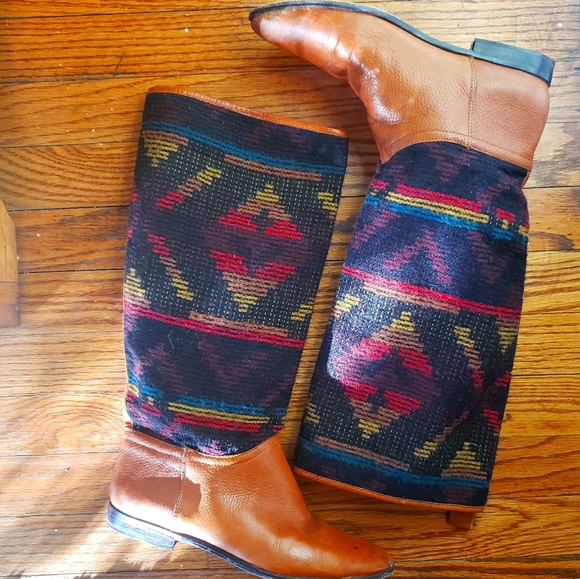 Unisa Shoes - VTG Unisa Vero Cuoio Western Boots